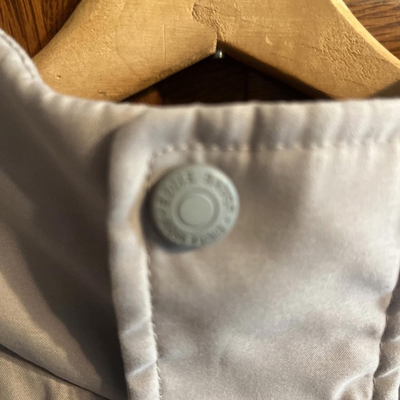 Eddie Bauer Men's Lightweight Jacket with Hidden Hood Beige Tan XL Full Zip - Picture 6 of 9